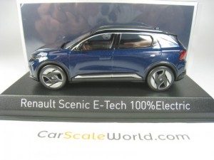 RENAULT SCENIC E-TECH 100% ELECTRIC 2024 1/43 NOREV (MIDNIGHT BLUE)