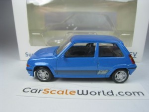 RENAULT SUPERCINCO - SUPERCINQ GT TURBO 1989 1/43 NOREV JET CAR (BLUE)