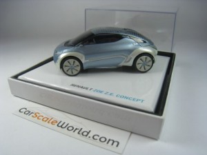 RENAULT ZOE Z.E CONCEPT 2009 1/43 NOREV (LIGHT BLUE)