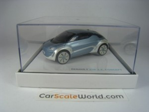 RENAULT ZOE Z.E CONCEPT 2009 1/43 NOREV (LIGHT BLUE)