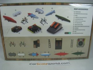 ROOF ACCESORIES DESIGNED FOR 1/64 SCALE MODEL TARMAC