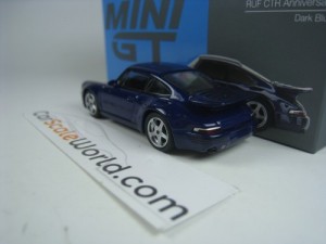 RUF CTR ANNIVERSARY 1/64 MINI GT (DARK BLUE)