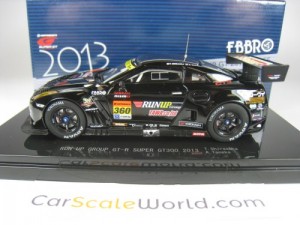 RUN UP GROUP GT-R SUPER GT300 2013 1/43 EBBRO