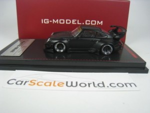 RWB 993 - RAUH WELT PORSCHE 911 (993) 1/64 IGNITION MODEL (MATT BLACK)