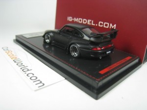 RWB 993 - RAUH WELT PORSCHE 911 (993) 1/64 IGNITION MODEL (MATT BLACK)