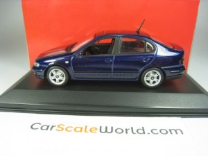 SEAT TOLEDO II 1998 1/43 MINICHAMPS (DARK BLUE)