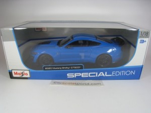 SHELBY GT 500 2020 1/18 MAISTO (BLUE)