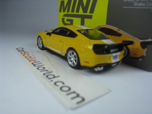 SHELBY GT500 2020 DRAGON SNAKE CONCEPT 1/64 MINI GT (YELLOW)