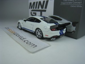 SHELBY GT500 2020 DRAGONSNAKE CONCEPT 1/64 MINI GT (OXFORD WHITE)