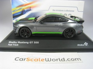 SHELBY GT 500 FAST TRACK 2020 1/43 SOLIDO (GREY/GREEN STRIPES)