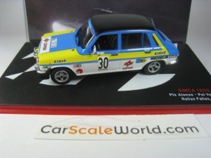 SIMCA 1200 TI RALLYE FALLAS 1979 PIO ALFONSO 1/43 IXO ALTAYA