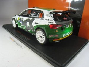 SKODA FABIA RALLY2 #24 RALLYE MONTE CARLO 2023 N. GRYAZIN  1/18 IXO