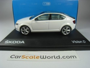 SKODA VISION D 1/43 ABREX (WHITE)