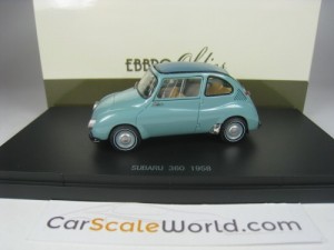 SUBARU 360 1958 1/43 EBBRO (BLUE)