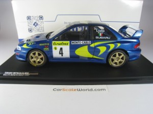 SUBARU IMPREZA 22B #4 RALLYE MONTE CARLO 1997 P. LIATTI 1/18 SOLIDO