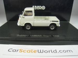 SUBARU SAMBAR TRUCK 1960 1/43 EBBRO (IVORY)