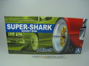 SUPER SHARK SHORT RIM 14 INCH 1/24 AOSHIMA