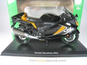 SUZUKI HAYABUSA 2012 1/12 MAISTO (BLACK)