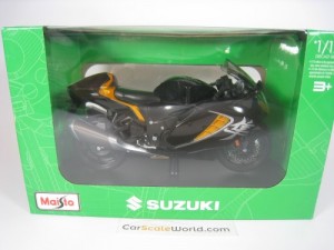 SUZUKI HAYABUSA 2012 1/12 MAISTO (BLACK)