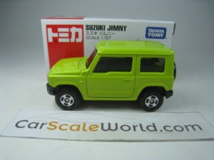 SUZUKI JIMNY 1/57 TOMICA (YELLOW)