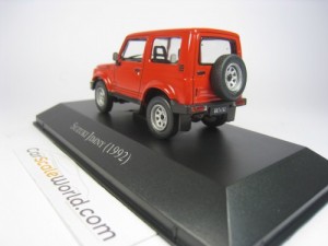 SUZUKI JIMNY 1992 - SAMURAI 1/43 IXO SALVAT (RED) WITH BLISTER