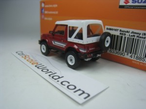 SUZUKI JIMNY (SJ413) - SUZUKI SAMURAI (LHD) 1/64 BM CREATIONS (RED)