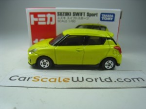 SUZUKI SWIFT SPORT 1/60 TOMICA (YELLOW)