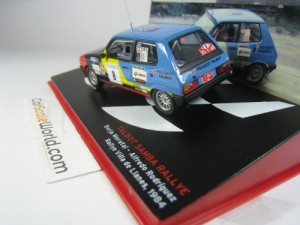 TALBOT SAMBA RALLYE VILLA DE LLANES 1984 B. MORATAL 1/43 IXO ALTAYA