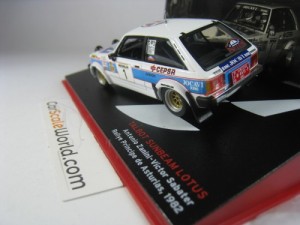 TALBOT SUNBEAM LOTUS RALLY PRINCIPE DE ASTURIAS 1982 A. ZANINI 1/43 IXO ALTAYA