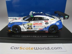 THREEBOND NISSAN AUTOMOBILE COLLEGE GT-R SUPER TAIKYU 2018 1/43 EBBRO