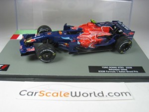 TORO ROSSO STR3 ITALIAN GP 2008 SEBASTIAN VETTEL 1/43 IXO SALVAT