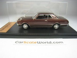 TOYOPET CORONA MARK II HT 2600 GRANDE X30 1976 1/43 ALMOST REAL - HACHETTE (BROWN)