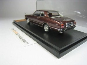 TOYOPET CORONA MARK II HT 2600 GRANDE X30 1976 1/43 ALMOST REAL - HACHETTE (BROWN)