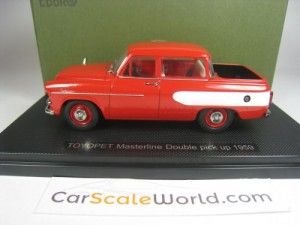 TOYOPET MASTERLINE DOUBLE PICK UP 1959 1/43 EBBRO (RED)