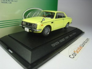 TOYOTA 1600 GT 1967 1/43 EBBRO (YELLOW)