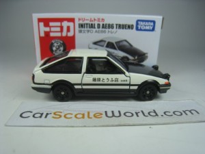 TOYOTA AE86 SPRINTER TRUENO INITIAL D 1/61 DREAM TOMICA