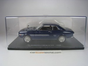 TOYOTA CELICA GT 1970 1/24 IXO HACHETTE (BLUE)