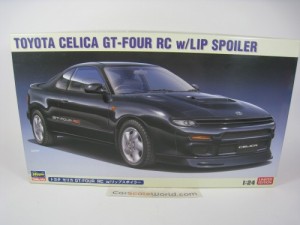 TOYOTA CELICA GT-FOUR RC WITH LIP SPOLIER 1/24 HASEGAWA (KIT ASSEMBLY)