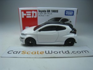 TOYOTA GR YARIS 1/61 TOMICA (WHITE)