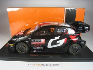 TOYOTA GR YARIS RALLY1 #17 RALLYE MONTE CARLO 2024 S. OGIER 1/18 IXO