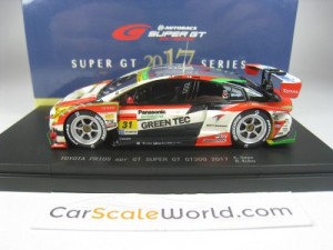 TOYOTA PRIUS APR GT SUPER GT GT300 2017 1/43 EBBRO