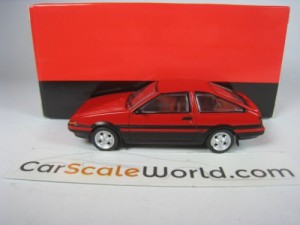 TOYOTA SPRINTER TRUENO AE86 1/64 J COLLECTION (RED)