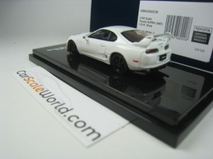 TOYOTA SUPRA (A80) TUNED JDM STYLE 1/64 HOBBY JAPAN (SUPER WHITEII)