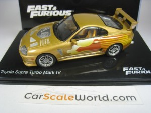 TOYOTA SUPRA TURBO MARK IV FAST AND FURIOUS 1/43 IXO ALTAYA