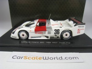 TOYOTA TOM´S 86C 1986 WEC JAPAN FUJI 1/43 EBBRO