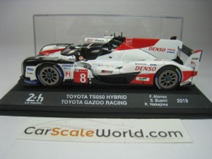 TOYOTA TS050 HYBRID #8 ALONSO -BUERNI - NAKAJIMA  WINNER 24H LE MANS 2019 1/43 IXO HACHETTE