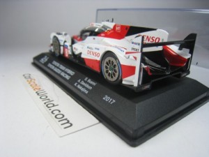 TOYOTA TS050 HYBRID #8 8TH 24H LEMANS 2017 1/43 HACHETTE SPARK