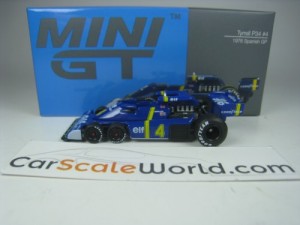 TYRRELL P34 #4 1978 SPANISH GP 1/64 MINI GT