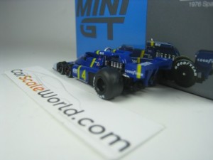 TYRRELL P34 #4 1978 SPANISH GP 1/64 MINI GT