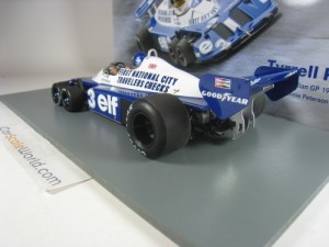 TYRRELL P34 6TH ITALIAN GP 1977 RONNIE PETERSON 1/18 SPARK